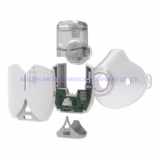 Medicial Equipment Home Use Mini Hands Free Portable Mesh Low Noise Atomizer Nebulizer