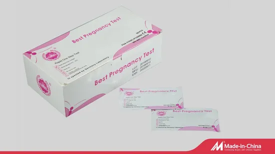 Good Price Urine HCG Pregnancy Strip Cassette Midstream Test with CE and FDA