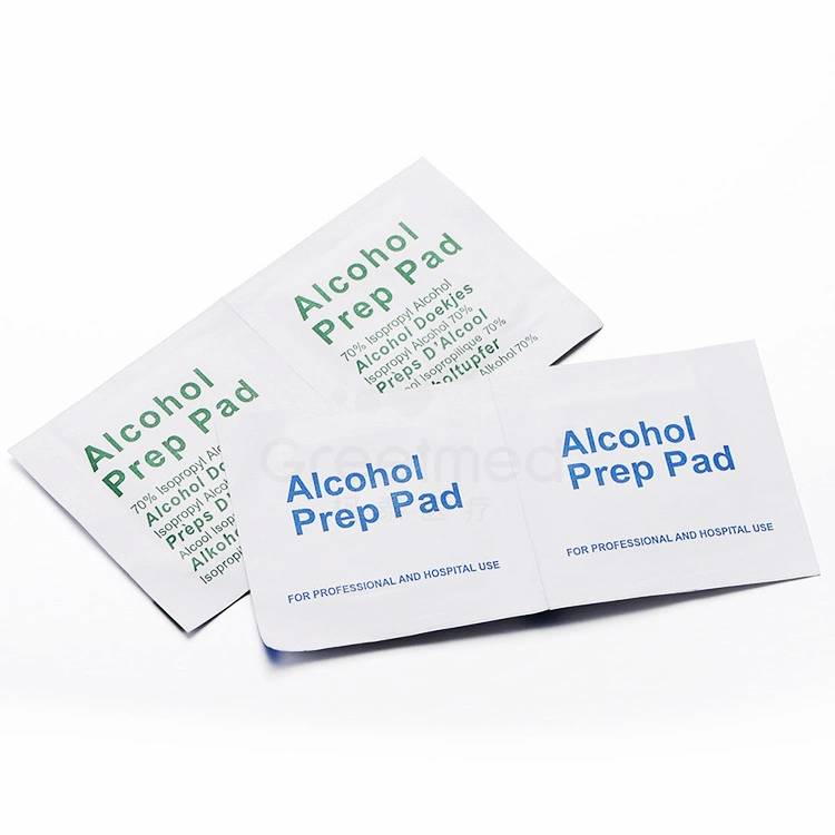 Cheap Price Sterile 70% Isopropyl Medical Alcohol Prep Pad