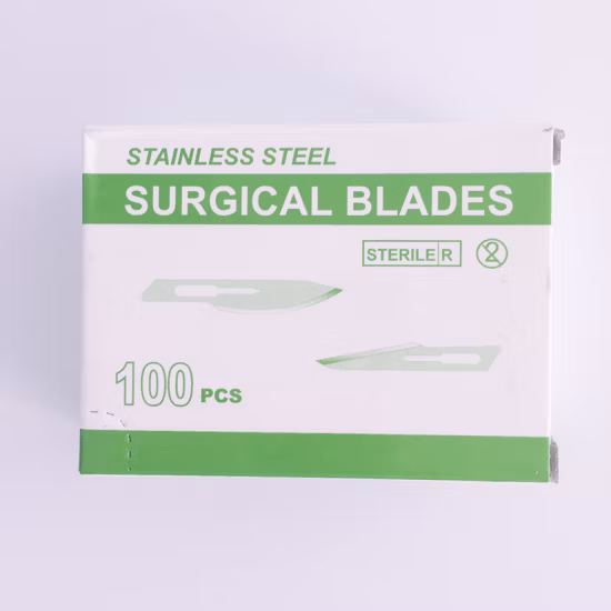 Stainless Steel Knife Blade Carbon Disposable Surgical Scalpel Blades