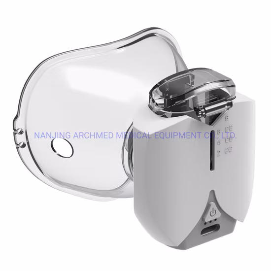 Medicial Equipment Home Use Mini Hands Free Portable Mesh Low Noise Atomizer Nebulizer