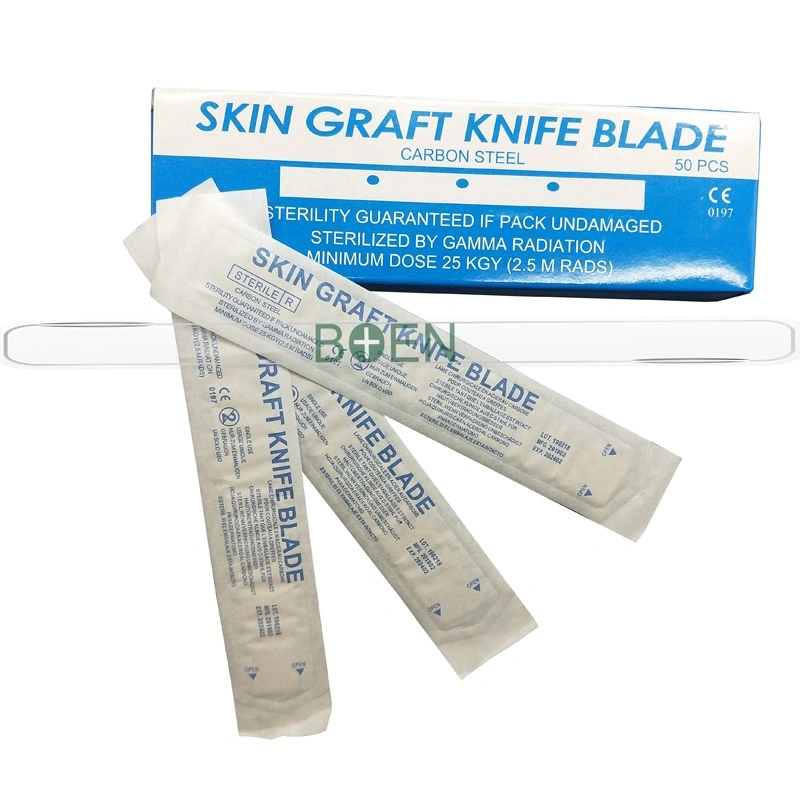 Medical Sterile Surgical Operation Skin Graft Blade Dermatome Blade