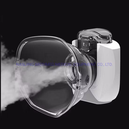 Medicial Equipment Home Use Mini Hands Free Portable Mesh Low Noise Atomizer Nebulizer