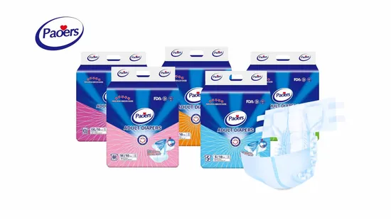 Cheap Price Free Sample High Absorption PE Back Sheet Disposable Adult Diaper From China