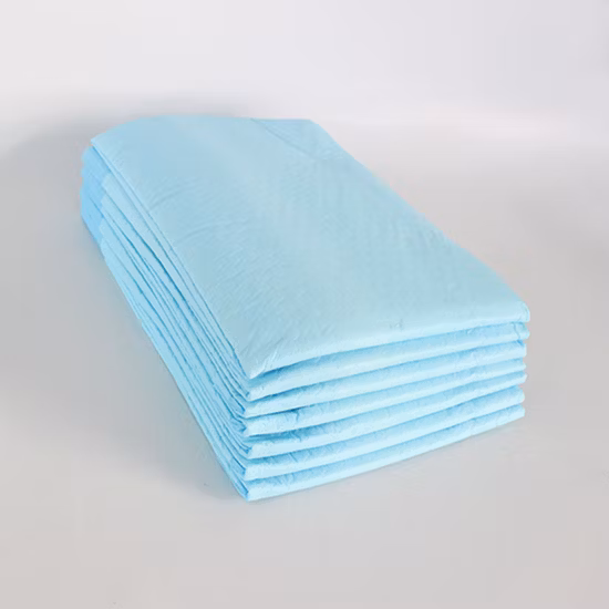 Chine fabricant absorbant jetable adulte incontinence soins infirmiers sous-tapis pour animaux de compagnie coussin de formation bébé matelas à langer soins