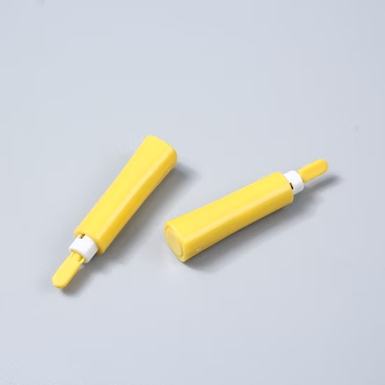 Lancettes torsadées jetables en acier inoxydable, instrument médical, lancette de sang, profondeur d'aiguille, sécurité