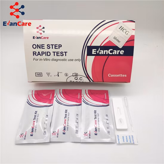 Kit de test de grossesse HCG de marque privée