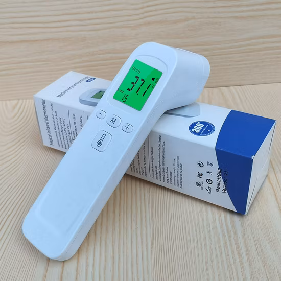 OIN médicale faite sur commande de thermomètre de bébé de front de Digital de contact infrarouge d'usine d'OEM non