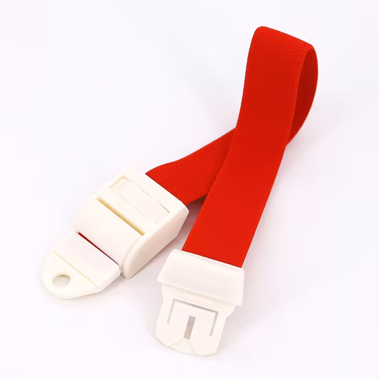 Garrot médical jetable en nylon et silicone TPE sans latex, premiers secours, application de combat tactique, boucle d'urgence pour chat, garrot de prélèvement sanguin à dégagement rapide