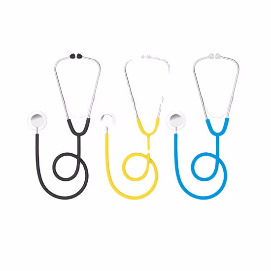 Stéthoscope médical en alliage de dispositif de diagnostic de cardiologie Contec Sc11