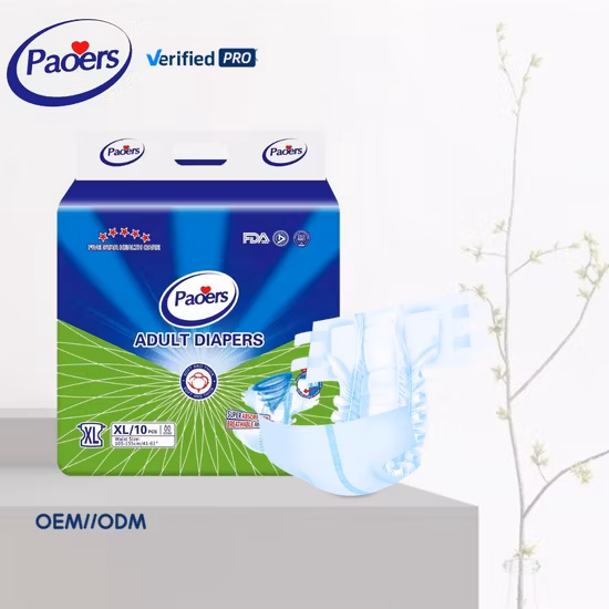 Prix ​​bon marché échantillon gratuit couche arrière jetable en PE à haute absorption en provenance de Chine